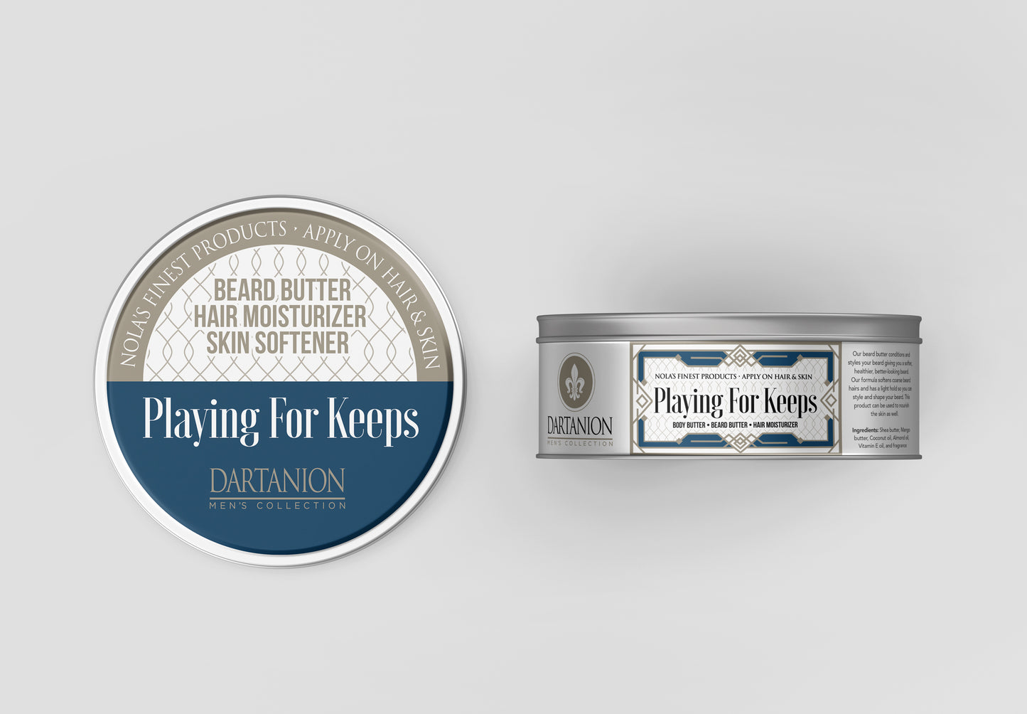 Dartanion Men’s Collection “Playing for keeps” beard butter